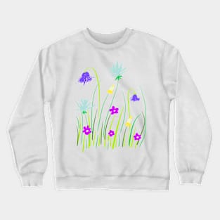 GARDEN FLOWERS Crewneck Sweatshirt